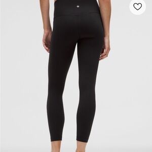Lululemon Align High Rise 25” Size 10 Black Leggings